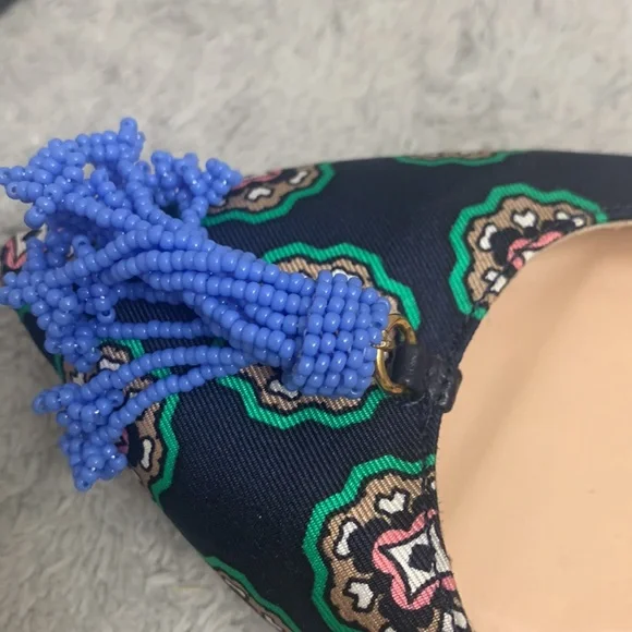 Brand new J.Crew pumps with beads tassels - Picture 3 of 5